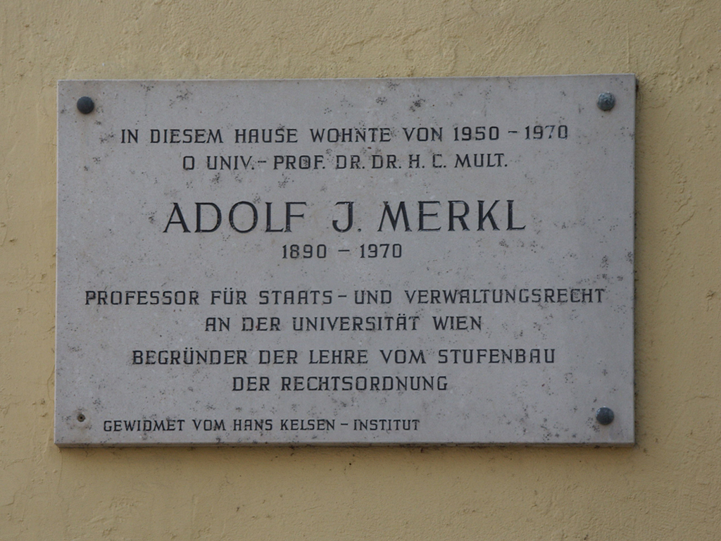 Merkl, Adolf AEIOU sterreichLexikon im AustriaForum